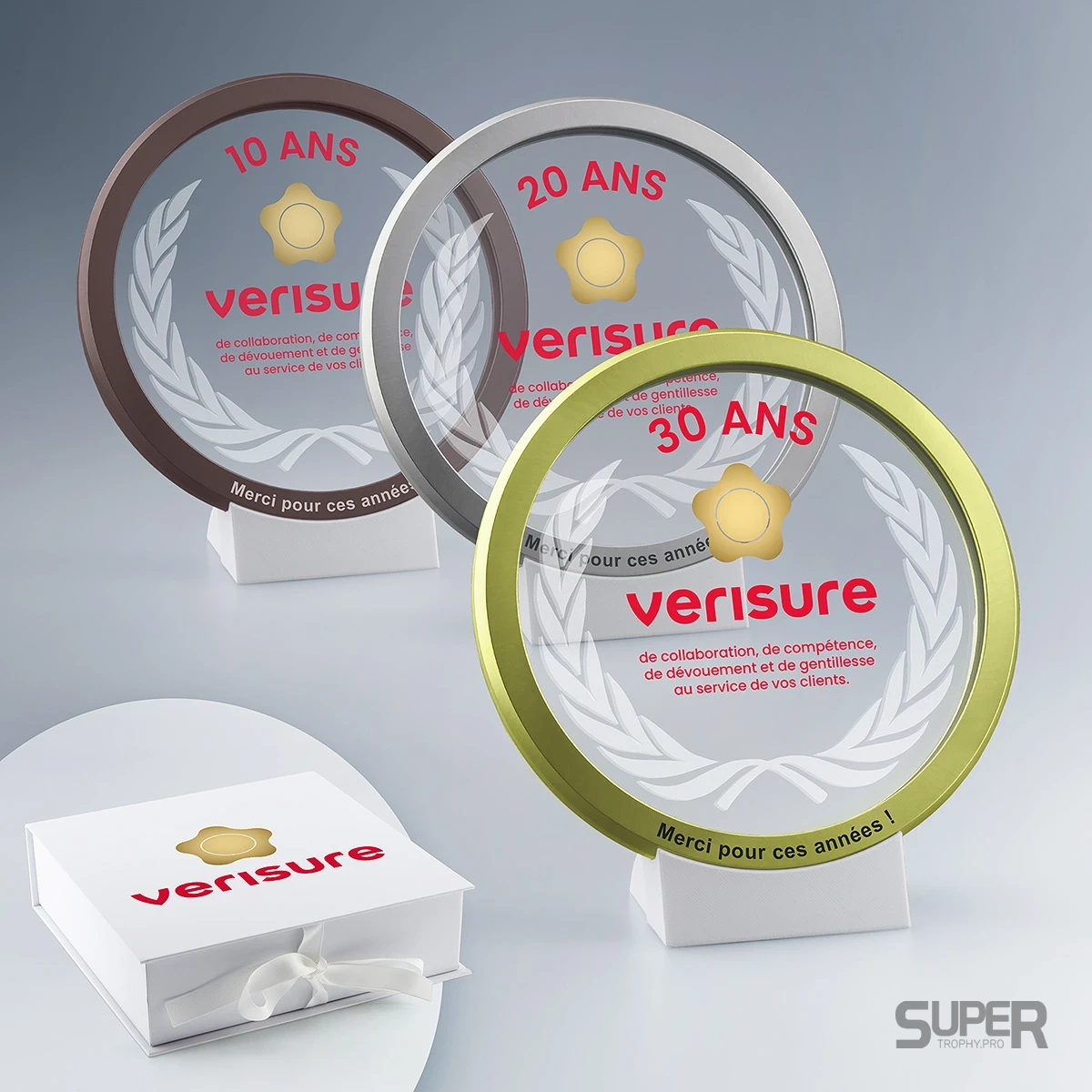 Coffret Médaille XL personnalisé