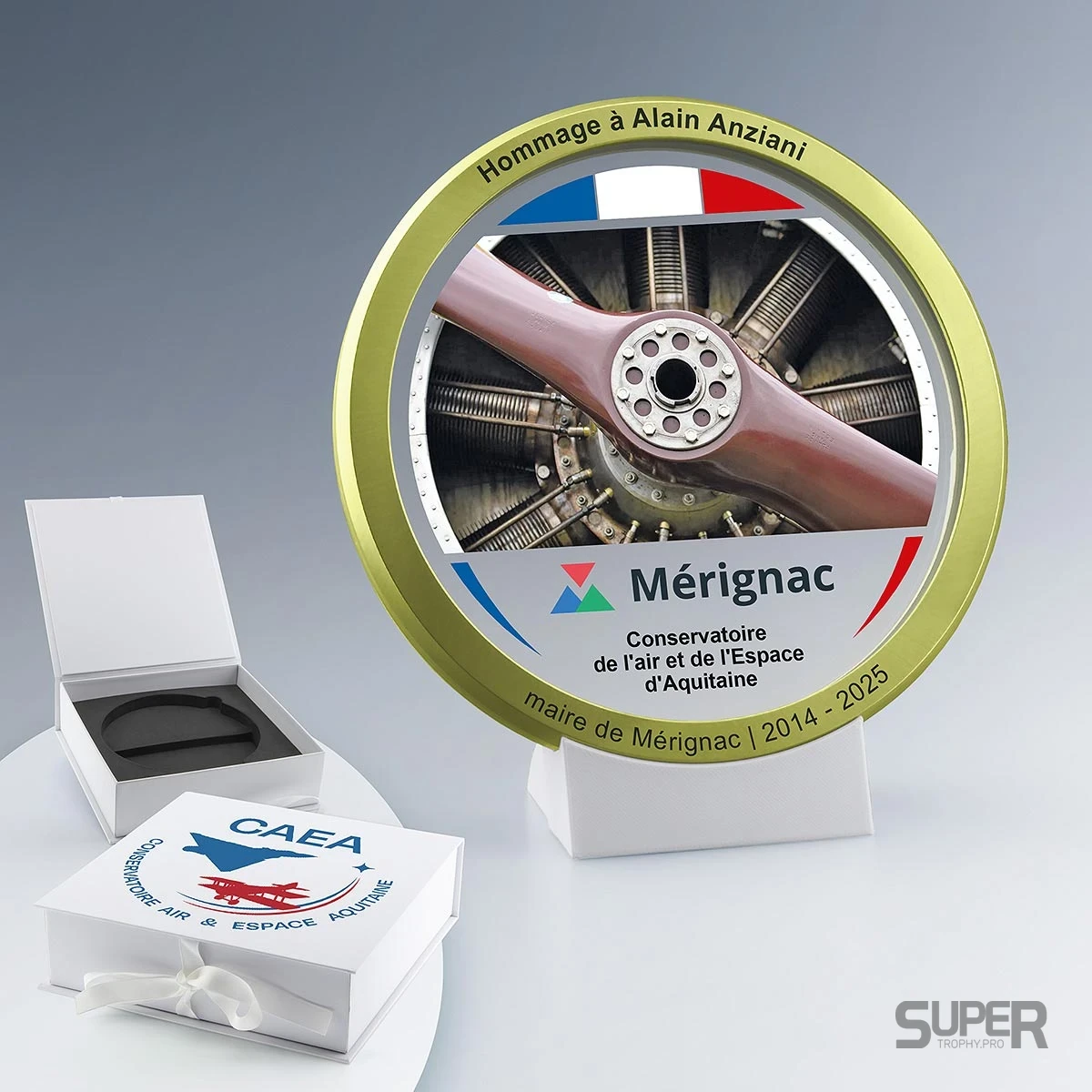 Coffret Médaille XL personnalisé
