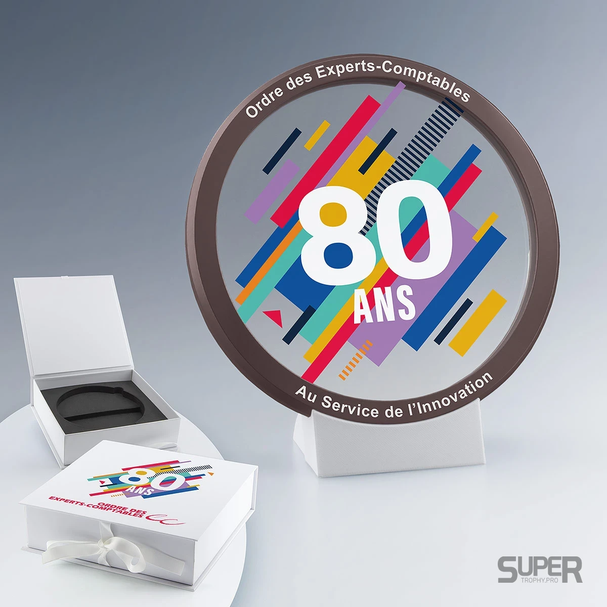 Coffret Médaille XL personnalisé