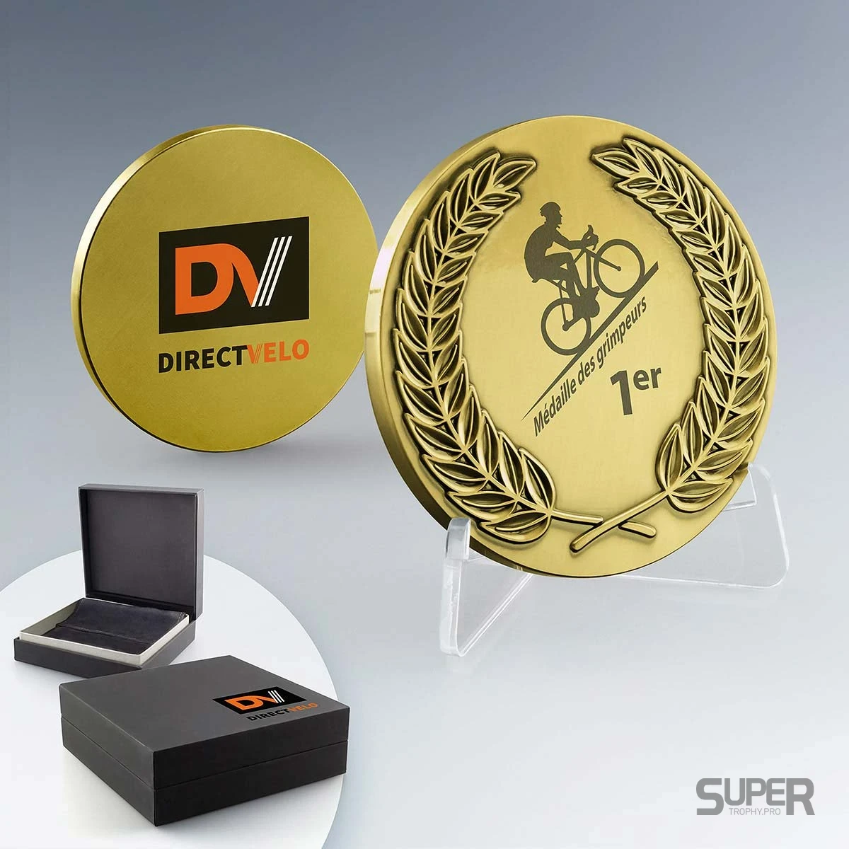 Médaille Lauriers personnalisée