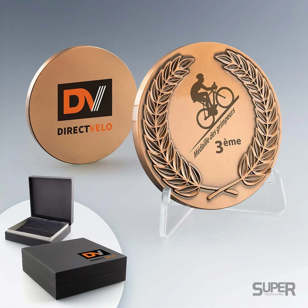 Médaille Lauriers personnalisée