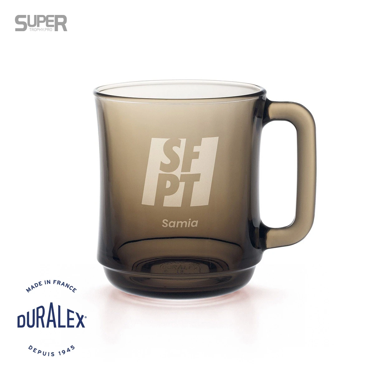 Tasse en verre Duralex Lys 31 cl personnalisée