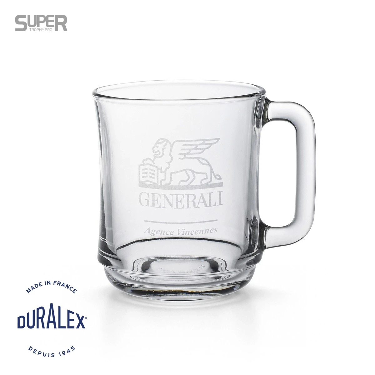 Tasse en verre Duralex Lys 31 cl personnalisée