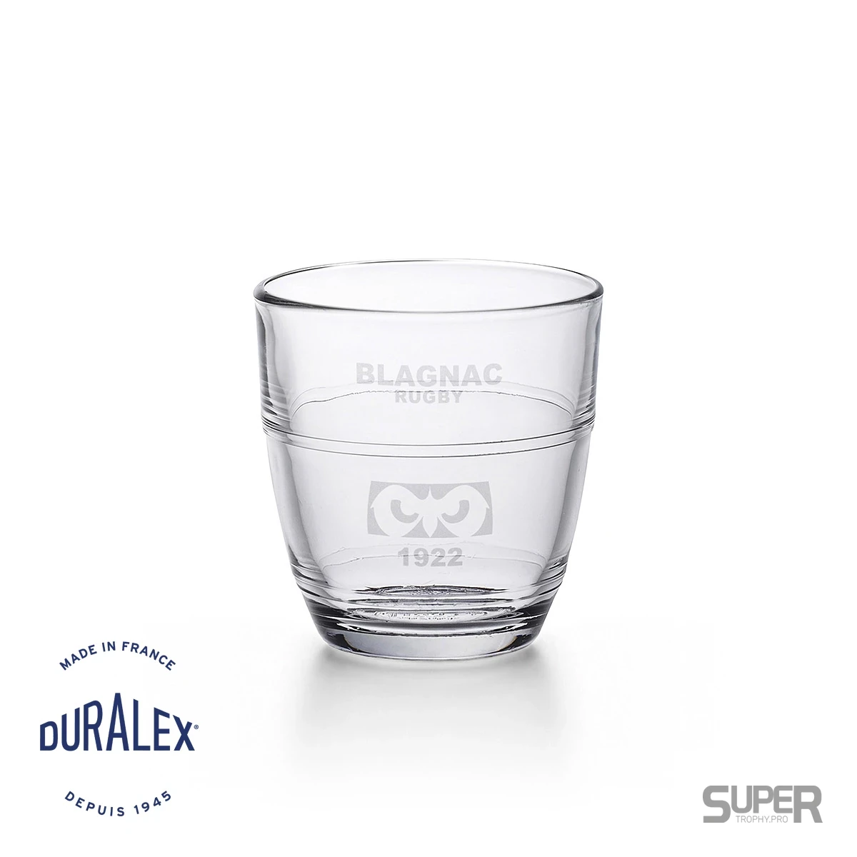 Verre expresso Duralex Gigogne 9 cl personnalisé