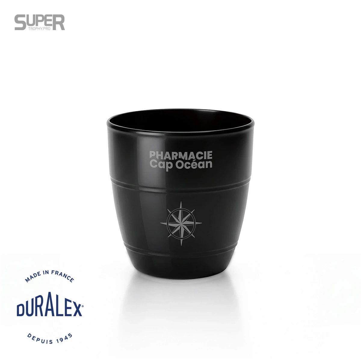 Verre expresso Duralex Gigogne 9 cl personnalisé