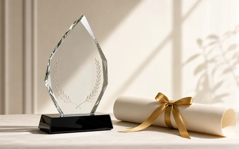 Trophée de remise de diplômes : récompenser apprentis et lauréats